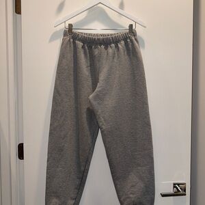 Heather Gray Thick Joggers
